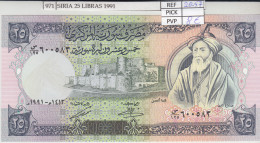 BILLETE SIRIA 25 SYRIAN POUNDS 1991 P-102e - Other - Asia