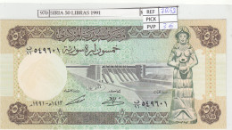 BILLETE SIRIA 50 SYRIAN POUNDS 1991 P-103e - Autres - Asie