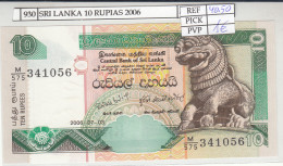 BILLETE SRI LANKA 10 RUPIAS 2006 P-108f - Andere - Azië