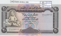 BILLETE YEMEN 20 RIALS 1995 P-25b - Andere - Azië