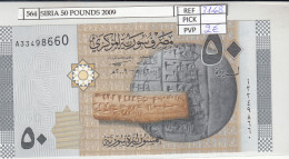 BILLETE SIRIA 50 SYRIAN POUNDS 2009 P-112 - Sonstige – Asien