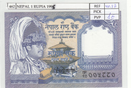 BILLETE NEPAL 1 RUPIA 1995 P-37a.2 - Sonstige – Asien