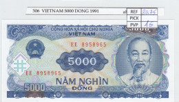 BILLETE VIETNAM 5.000 DONG 1991 P-108a - Sonstige – Asien