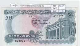 BILLETE VIETNAM SUR 50 DONG 1969 P-25a - Andere - Azië