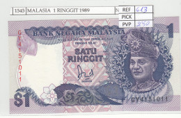 BILLETE MALASIA  1 RINGGIT 1989 P-27b  - Other - Asia