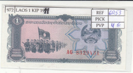 BILLETE LAOS 1 KIP 1988 P-25b - Autres - Asie