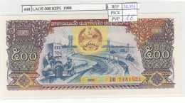 BILLETE LAOS 500 KIPS  1988 P-31a - Andere - Azië