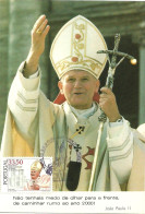 30870 - Carte Maximum - Portugal - Papa Pape Pope João Paulo II - Visita Em 1982 Lisboa - Karol Wojtyla  - Tarjetas – Máximo