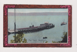 ENGLAND - Weymouth Pier Head Unused Vintage Postcard - Weymouth