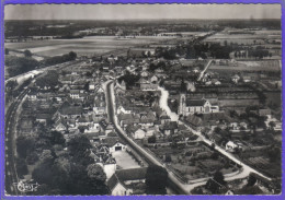 Carte Postale 03. Villeneuve-sur-Allier  Vue D'avion Très Beau Plan - Autres & Non Classés