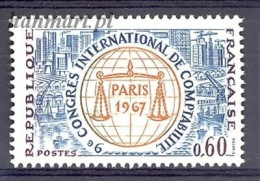 France 1967 Mi 1596 MNH  (ZE1 FRN1596) - Postzegels