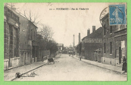 A179    CPA   FOURMIES   (Nord)  Rue De L'Industrie  - COMMERCE DE BOIS  ....    ++++ - Fourmies