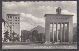 107618/ INNSBRUCK, Hochhaus-Café Mit Denkmal U. Serles - Innsbruck