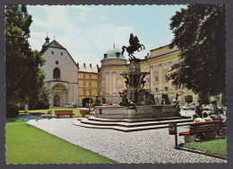 107617/ INNSBRUCK, Leopoldsbrunnen Und Horkirche - Innsbruck