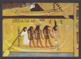 114495/ LUXOR,Tombs Of The Nobles,Tomb Of Anher-khaou(Inerkhaou),TT359,Fresco,*The Deceased Navigating In The Netherwo - Louxor