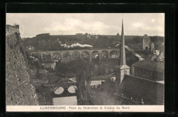 AK Luxembourg, Pont Du Stiérchen & Viaduc Du Nord  - Other & Unclassified