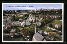 AK Luxembourg, Panorama De Clausen Et Ville Haute  - Autres & Non Classés