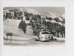 Valloire - Restaurant Et Gare Du Télébenne Et Piste Du Crey-Rond (cp N°67 E. Grange) - Autres & Non Classés