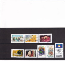 FRANCE AUTOADHESIFS SUR FRAGMENTS : Y/T N° 2183 32 29 54 1161 2197 394 238 - Used Stamps