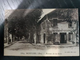 Montluel Avenue De La Gare Hôtel De La Gare - Autres & Non Classés