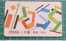 TAIWAN PAY CARD IPASS - Credit Cards (Exp. Date Min. 10 Years)