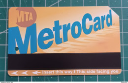 USA METRO TICKET METROCARD NYC - Europa