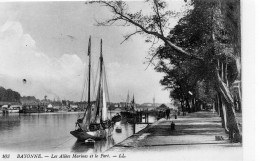 Bayonne Animée Allées Marines Port Bateaux - Bayonne