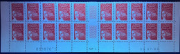 Marianne De Luquet Bloc De 20 Bas De Feuille N°3417 TVP Daté Du 02.07.02 Sans Bandes Phosphore Total TTB - Unused Stamps