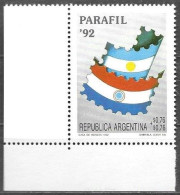 Argentina 1992 Parafil Paraguay Exposition Exposicion Filatelica Mi. 2155 MNH Postfrisch Neuf ** - Nuevos