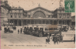 PARIS 10è-Gare De L'Est-Entrée Du Métropolitain - LL 227 - Distretto: 10