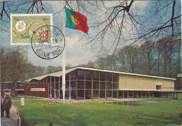 Carte Maximum Guinée Portugaise 1959 Exposition Universelle Bruxelles 1958 - Portugees Guinea