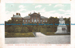 R094424 London. Kensington Palace And Queen Victoria Statue. 1906 - Sonstige & Ohne Zuordnung