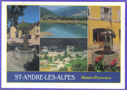 Carte Postale 04. Saint-André-les-Alpes  Très Beau Plan - Autres & Non Classés