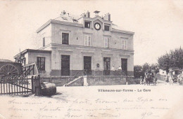 La Gare : Vue Extérieure - Villeneuve-sur-Yonne