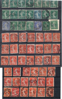 France Type Semeuse Camée Lot De 60 Timbres Pour Recherches - 1906-38 Sower - Cameo