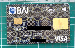 ANGOLA CREDIT CARD BAI - Geldkarten (Ablauf Min. 10 Jahre)