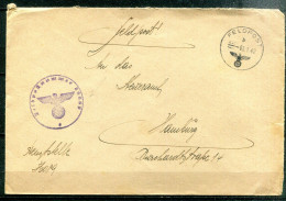 ALLEMAGNE - 05.1.42 - Feldpost Nummer 36089 Nach Hamburg - Feldpost World War II