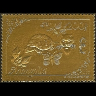 MONGOLIA 1993 - Scott# 2125 Tortoise Gold Set Of 1 MNH - Mongolia