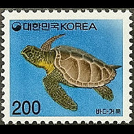 KOREA 1994 - Scott# 1722 Sea Turtle 200w MNH - Corée Du Sud