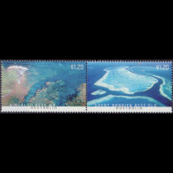 AUSTRALIA 2013 - Scott# 3977b Coral Reefs Set Of 2 MNH - Mint Stamps