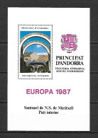 Andorra Episcopal Viguerie 1987 Europa MS MNH - Episcopale Vignetten