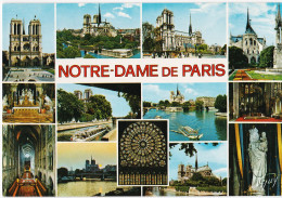 Paris - Divers Aspects De La Cathédrale Notre-Dame - Notre Dame Von Paris