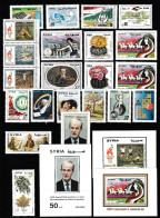 SYRIA POSTAL STAMPS, COMPLETE YEAR 1996, All MNH** - Syrien