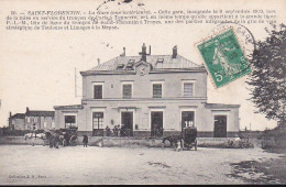 La Gare : Vue Extérieure - Saint Florentin