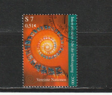 Nations Unies (Vienne) YT 318 Obl : Actions De Grâce - 2000 - Used Stamps