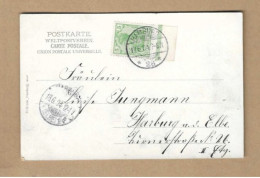 Los Vom 12.05  Ansichtskarte Aus Hamburg 1904 - Lettres & Documents