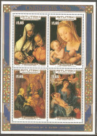 Aitutaki: Mint Block, Christmas - Painting By Durer, 1986, Mi#Bl-66, MNH. - Aitutaki