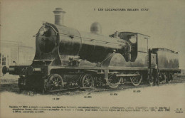 Les Locomotives Belges Etat - Machine 3904 à Simple Expansion - Treni