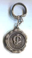 RARE - La REUNION - Porte Clé Métal - JC Jean Chatel - Alcool Punch Rhum Spiritueux - Années 60 - Key-rings