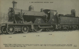 Les Locomotives Belges Etat - Machine 2660 à Simple Expansion - Trenes